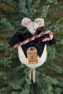 730 - Christmas Mouse Ornie E-Pattern